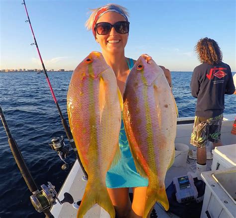 Yellowtail Fishing with VICKY STARK in Key West, Florida